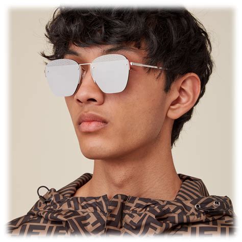 fendi sunglasses outlets|fendi rimless sunglasses.